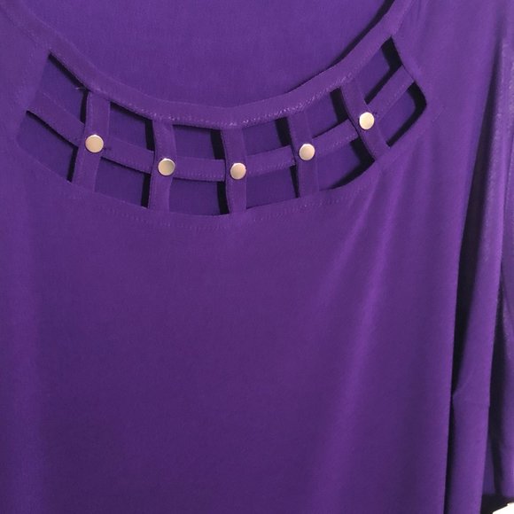 NWT 89th & Madison sleeveless top size 2X - Picture 2 of 5